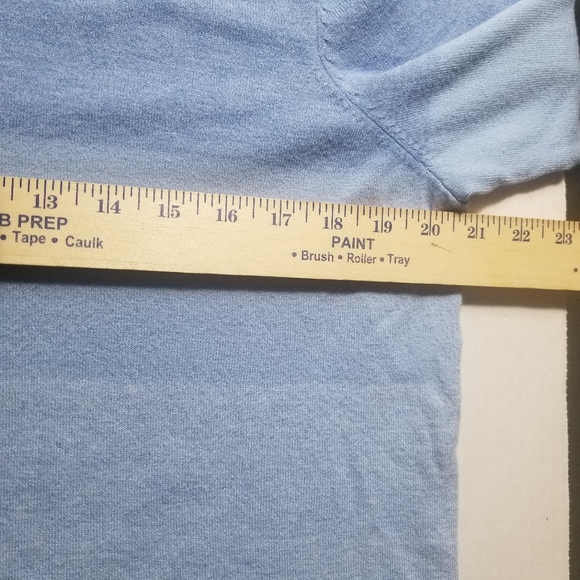 CROFT & BARROW BLUE SWEATER SIZE XL - Picture 7 of 14